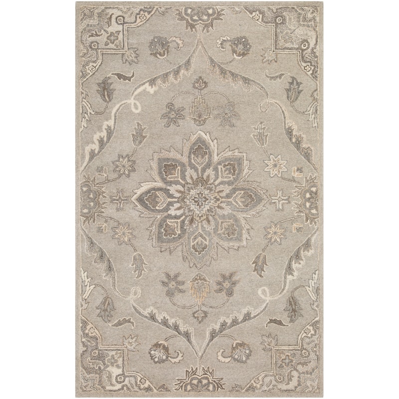 Livabliss Traditional Caesar Floral & Botanical Area Rug