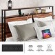 preview thumbnail 4 of 13, Queen Bed Frame with Storage Headboard and 12 Drawers LED Lights, Metal Slats Support