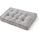 preview thumbnail 15 of 24, Rainha - 40" Ultra Thick Tufted Floor Pillow