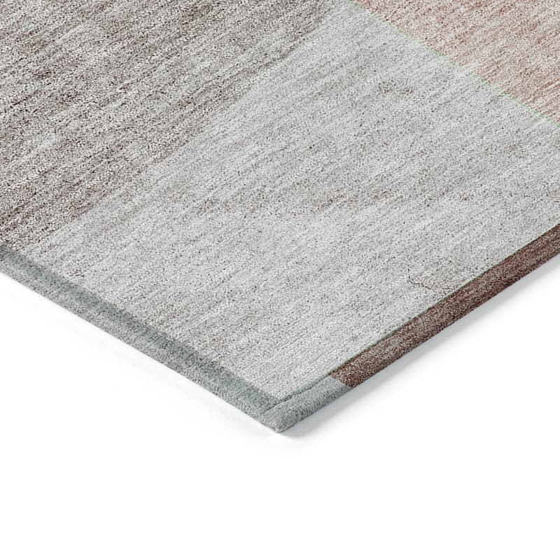 Machine Washable Indoor/ Outdoor Chantille Contemporary Deco Rug