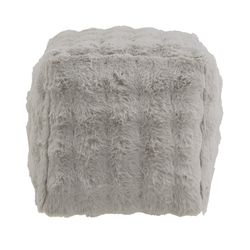 Brunico Upholstered Square Pouf Ottoman by iNSPIRE Q Bold