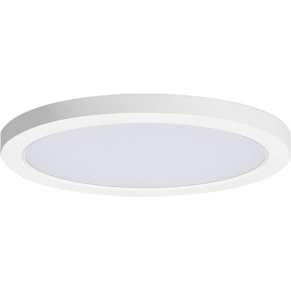 slide 1 of 1, Maxim 57596WT Chip 11-1/4" Wide LED Flush Mount Ceiling Fixture - White