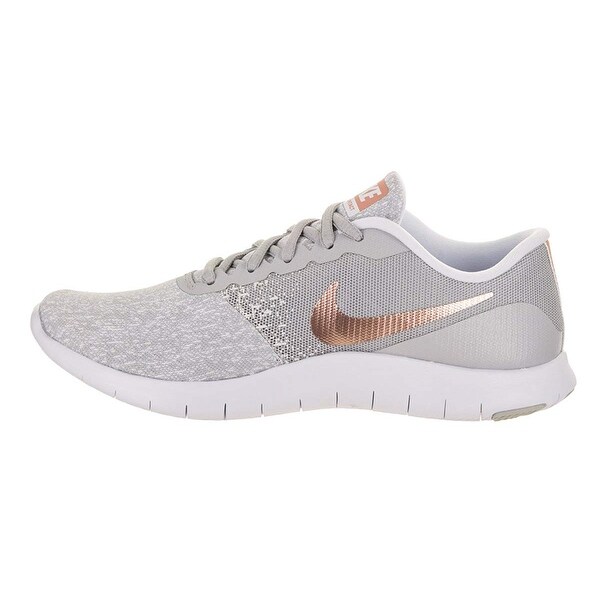 nike rose gold running shoes