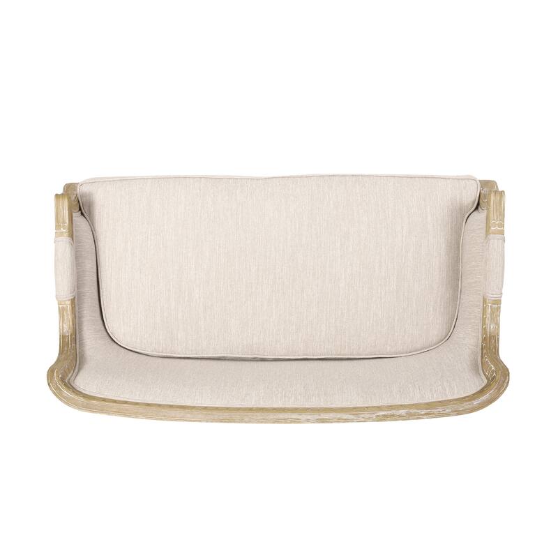 Small Sofa Couch for Foyer, Living Room Decorative Sofa with Back and Armrests, Practical 2 Seater Love Seat Couches