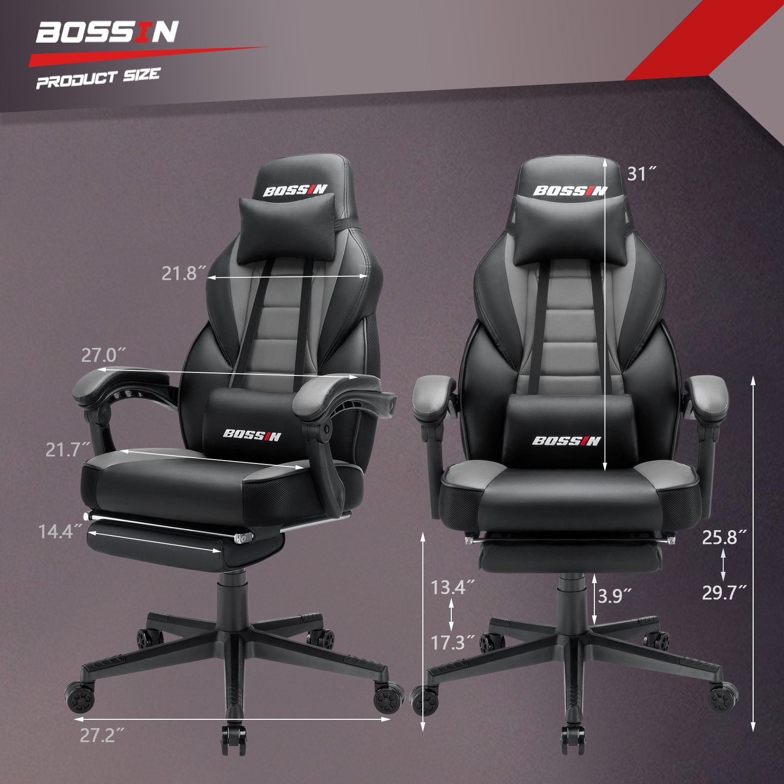 Bossin gaming chair review 2025