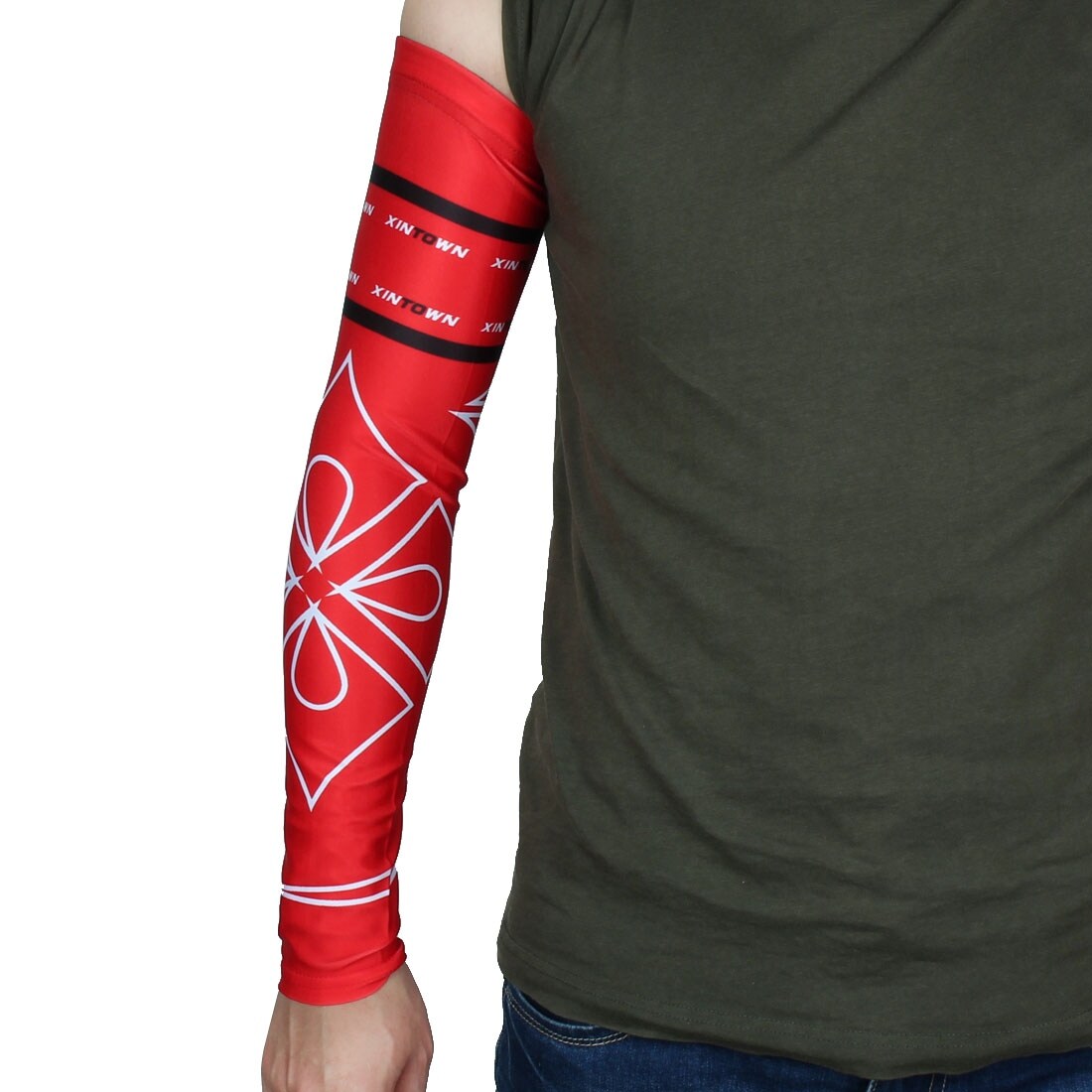 Shop Xintown Authorized Unisex Cycling Football Arm Sleeves Cover
