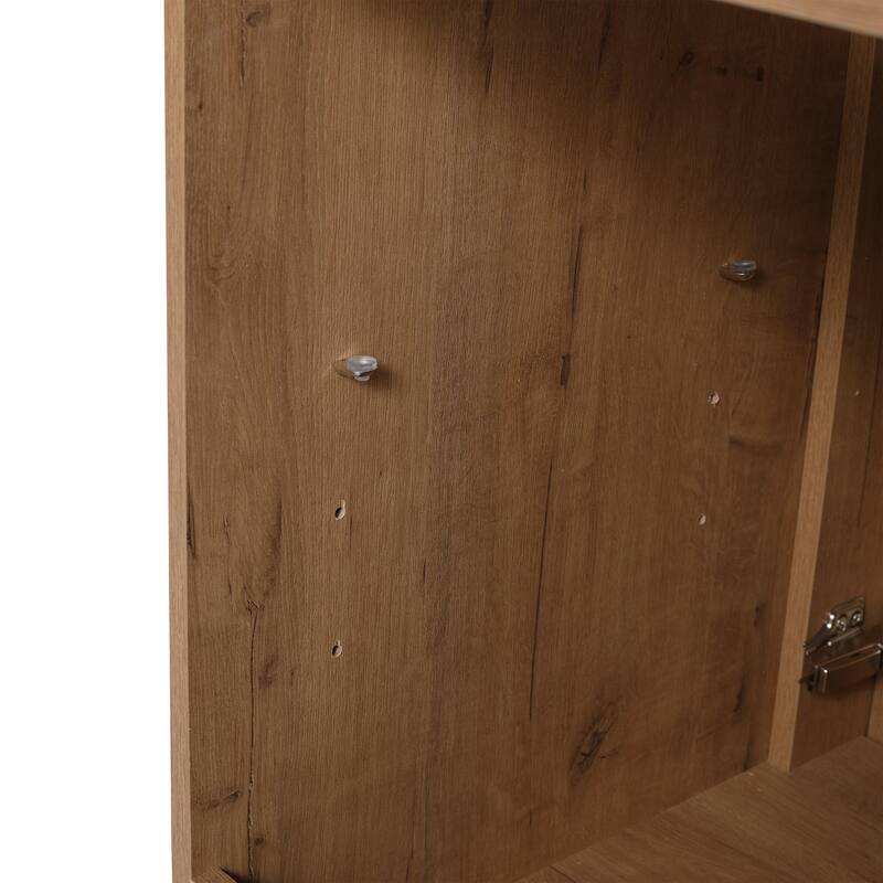 Beingnext 24"/30"/48"/60" Bathroom Vanity with Sink, Freestanding Bathroom Vanity with Soft Close Door