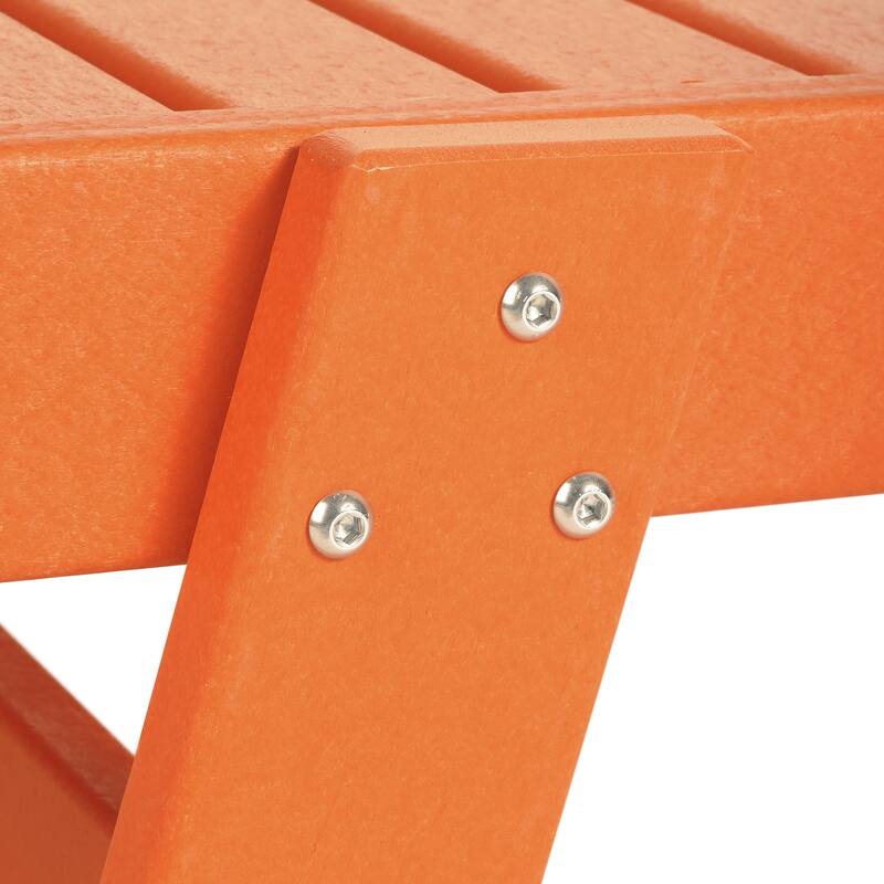 Laguna Hdpe All Weather Outdoor Patio Pool Reclining Chaise Lounge