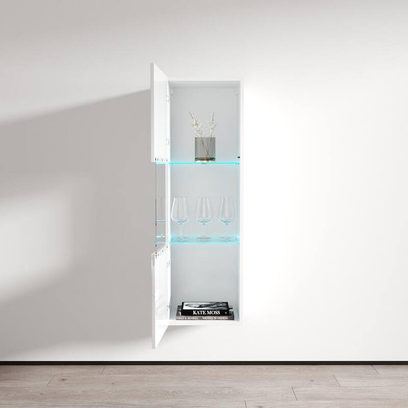 Strick & Bolton Hadi Wall-mounted Floating Bookcase