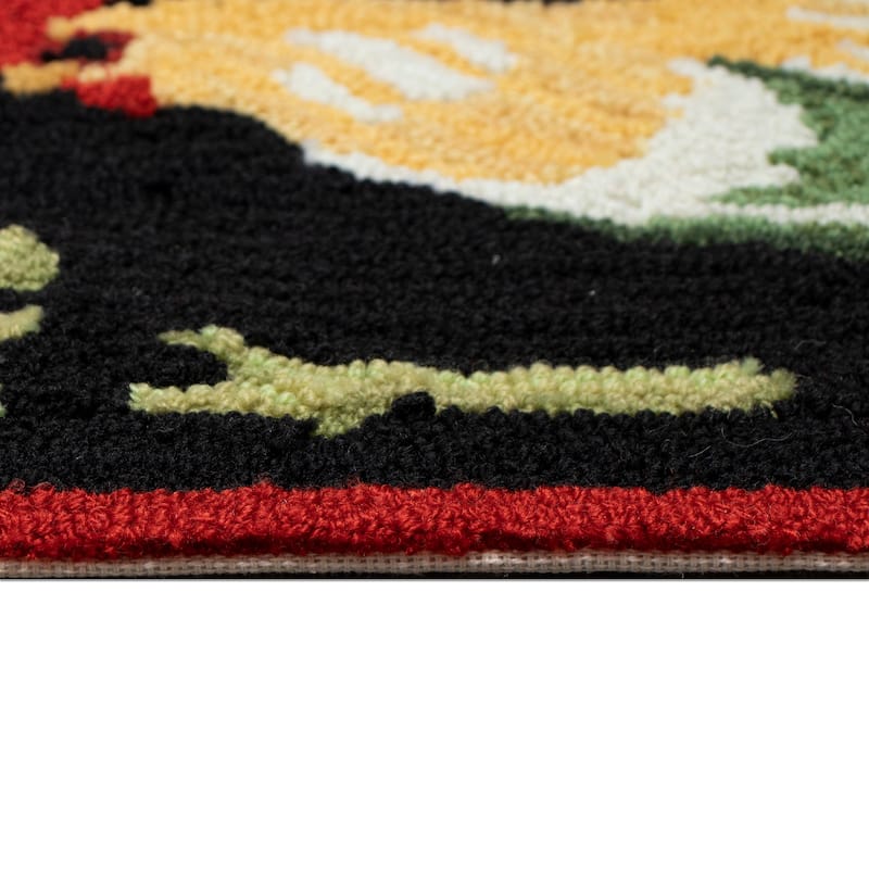 Liora Manne Frontporch Rooster Indoor/Outdoor Rug - 5' x 7'6"