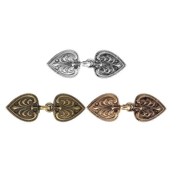 Vintage Cloak Clasps, Sweater Clips Women Collar Clip for Women