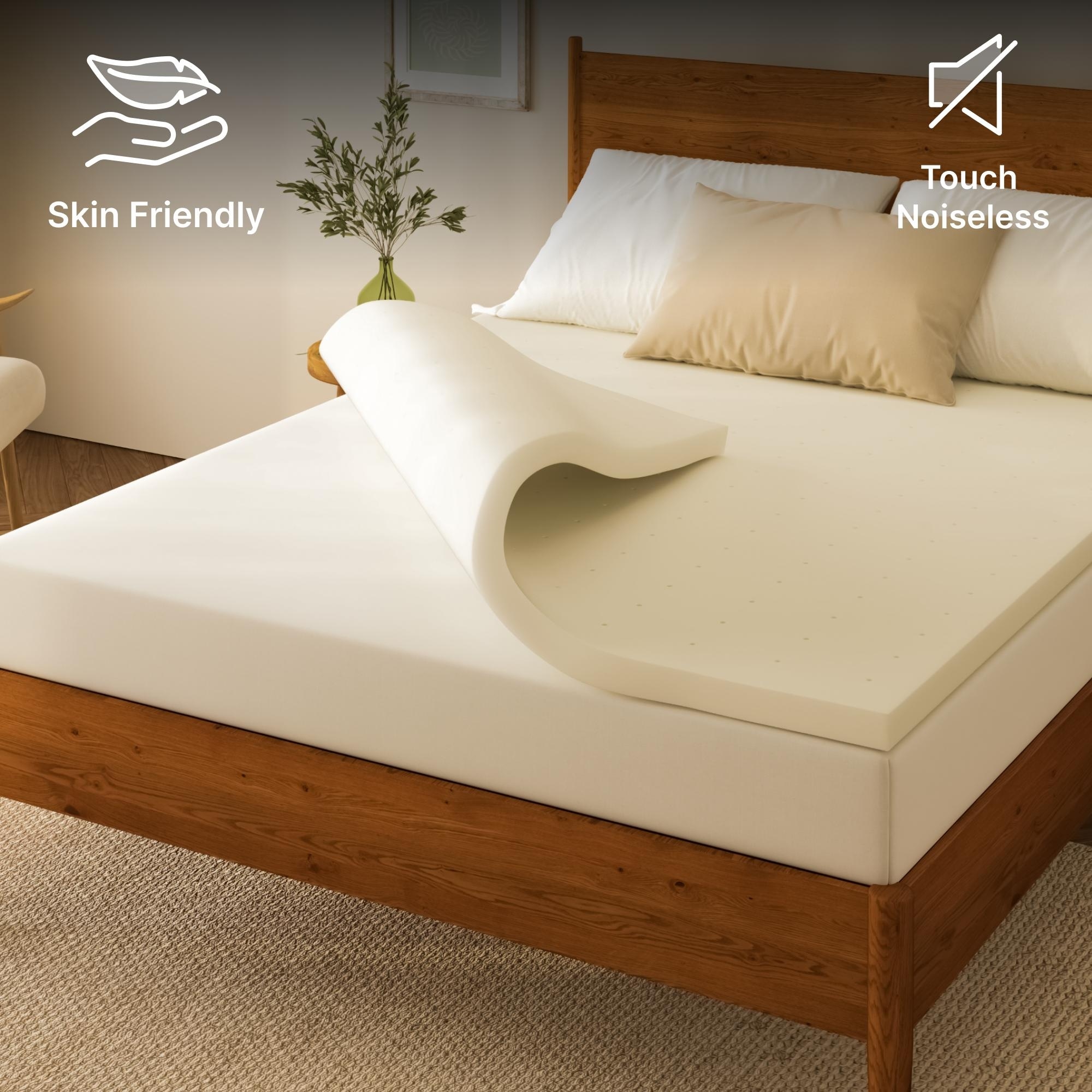 Bed bath & beyond my pillow mattress topper shop