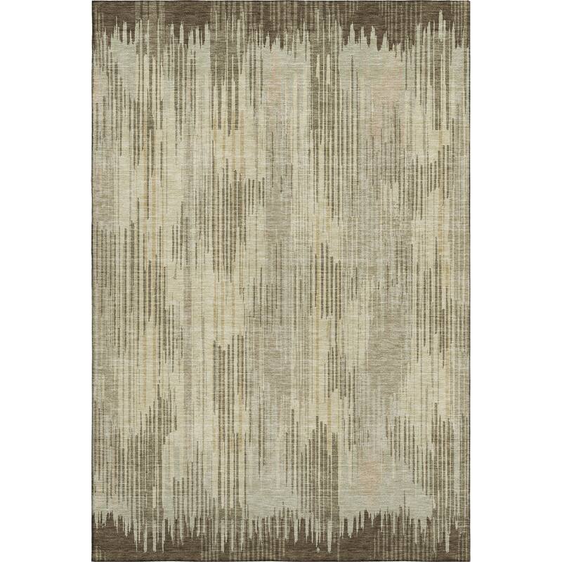 Premium Washable Super Soft Transitional Stripes Mayfield Rug
