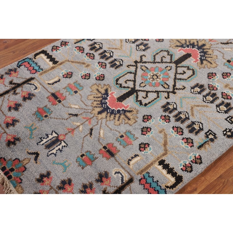 Ziegler Oriental Foyer Rug Hand-Knotted Wool Carpet - 3'0"x 4'11"