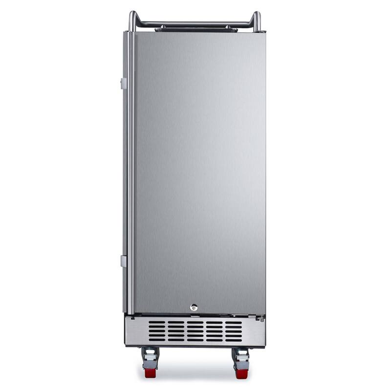 EdgeStar 15 Inch Wide Kegerator Conversion Refrigerator with Forced