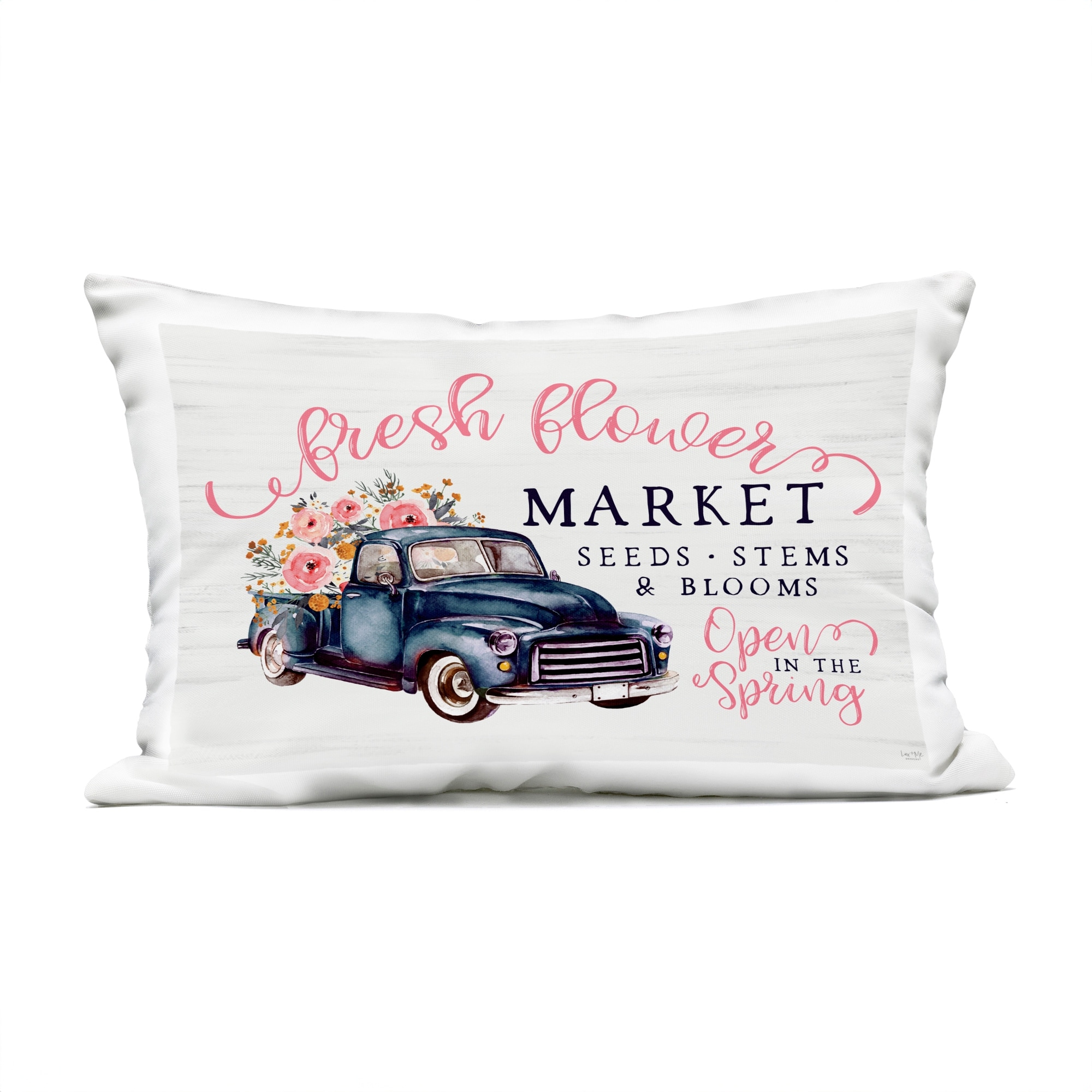 Stupell Antique Spring Market Printed Outdoor Throw Pillow Design by Lux + Me Designs