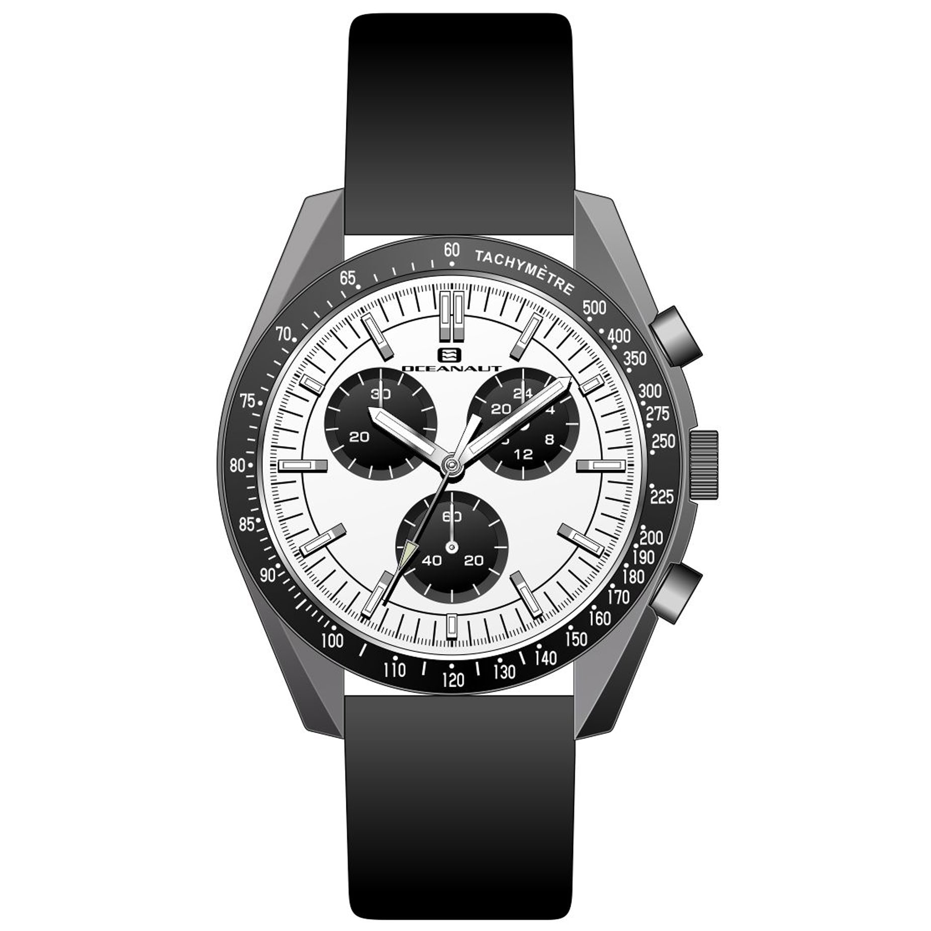 Oceanaut Men's Orbit White Dial Watch - OC7582 - One Size