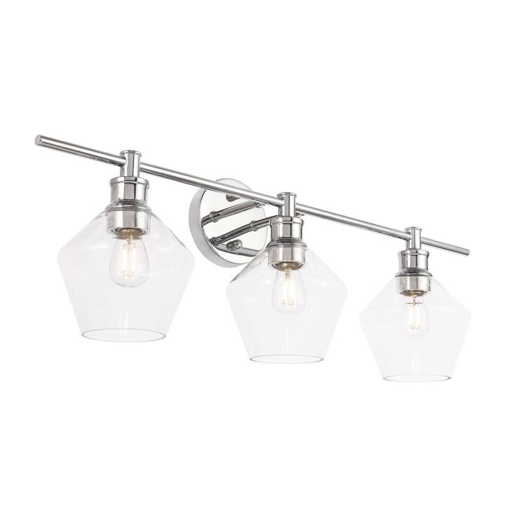 Gerald 3-Light Wall Sconce - 28.1/10.2 - 28.1/10.2