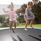 preview thumbnail 2 of 5, 14 ft Trampoline Combo with Net Ladder Basketball Hoop for Kids