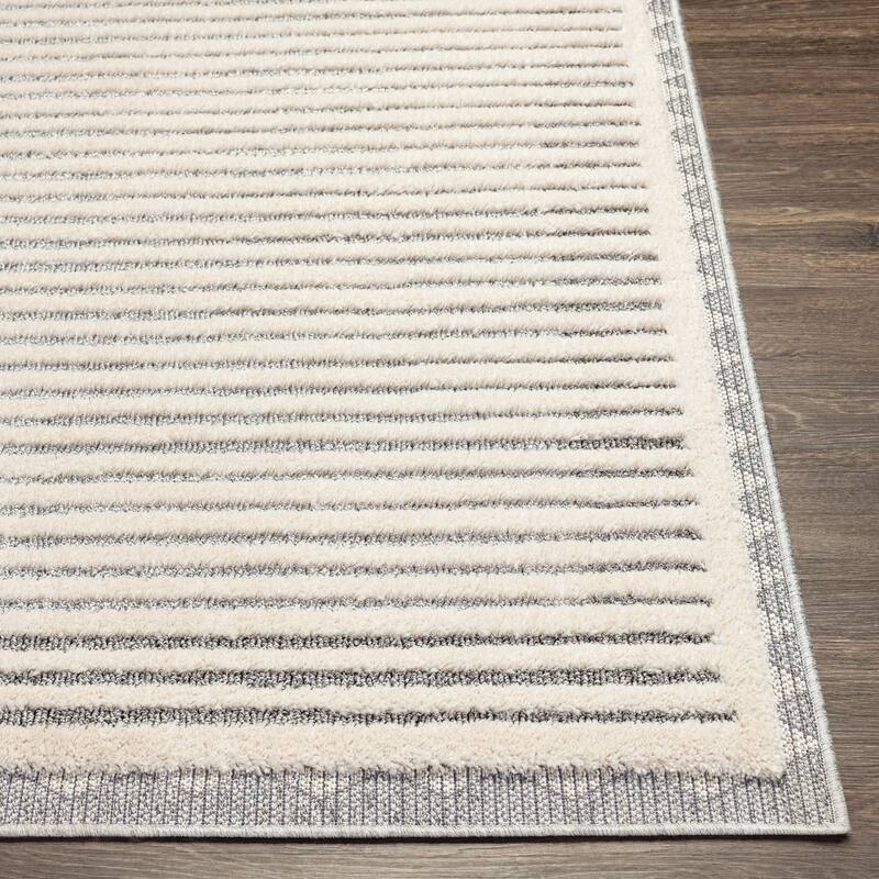 Livabliss Zia Global Striped Area Rug