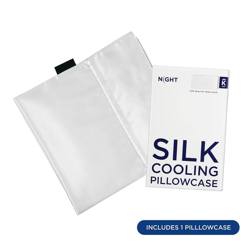 NIGHT Cooling Silk Pillowcase