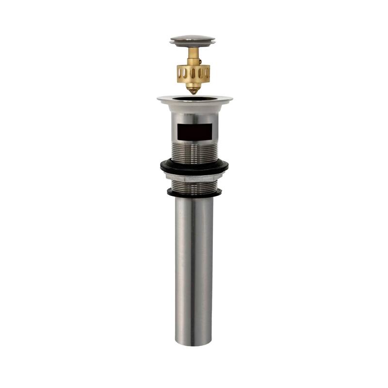 STYLISH Pop-Up Bathroom Sink Drain with Overflow D-700