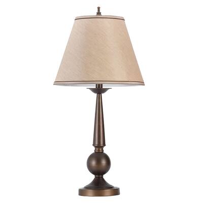Eliza Casual Bronze Table Lamps (Set of 2)