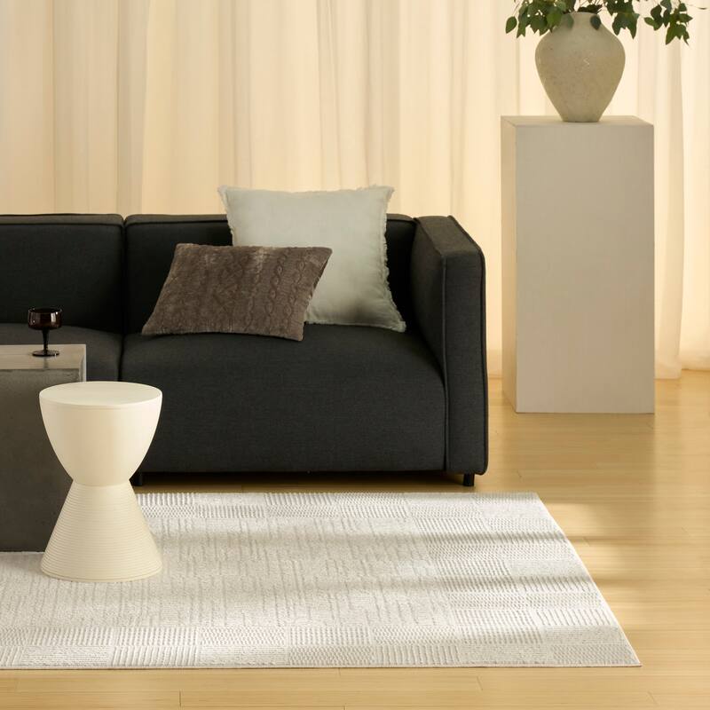 Nourison Nordic Indoor only Geometric Area Rug