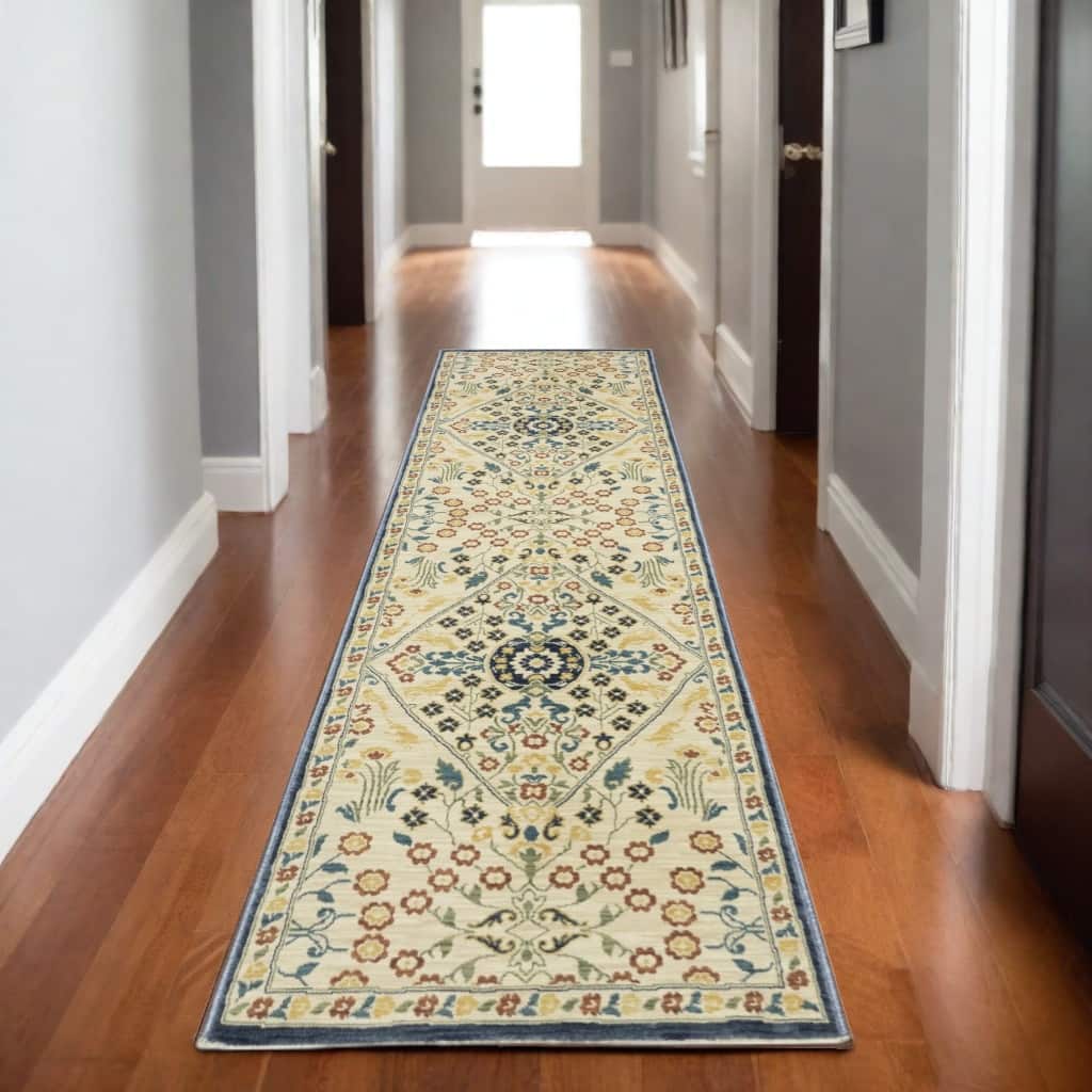 HomeRootsOriental Traditional Runner Area Rug