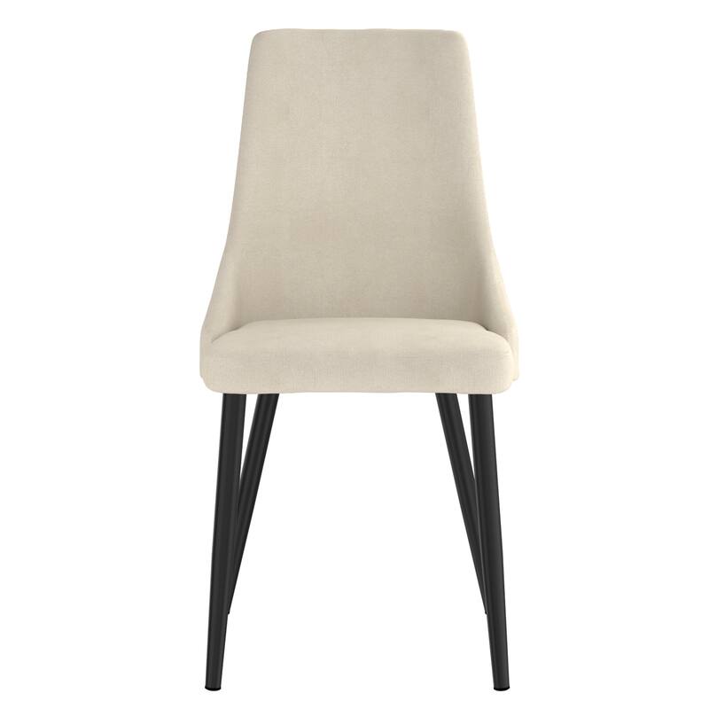 Mid-century Modern Upholstered Side Chairs (Set of 2)