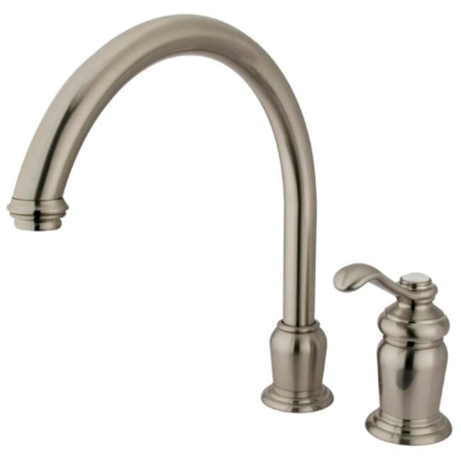 Kingston Brass Templeton Kitchen Faucet with Metal Lever Handle