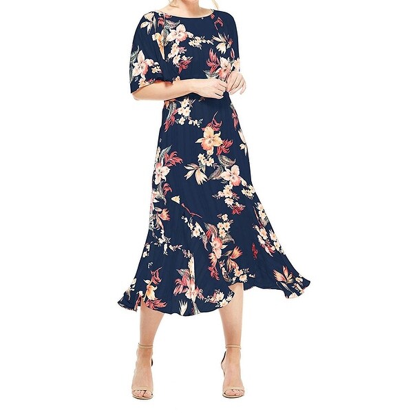 floral midi maxi dress