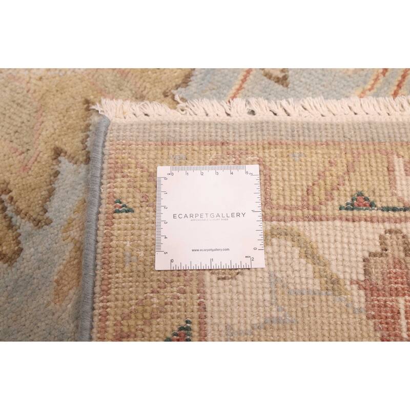 ECARPETGALLERY Hand-knotted Jules Serapi Light Denim Blue Wool Rug - 8'0 x 10'1