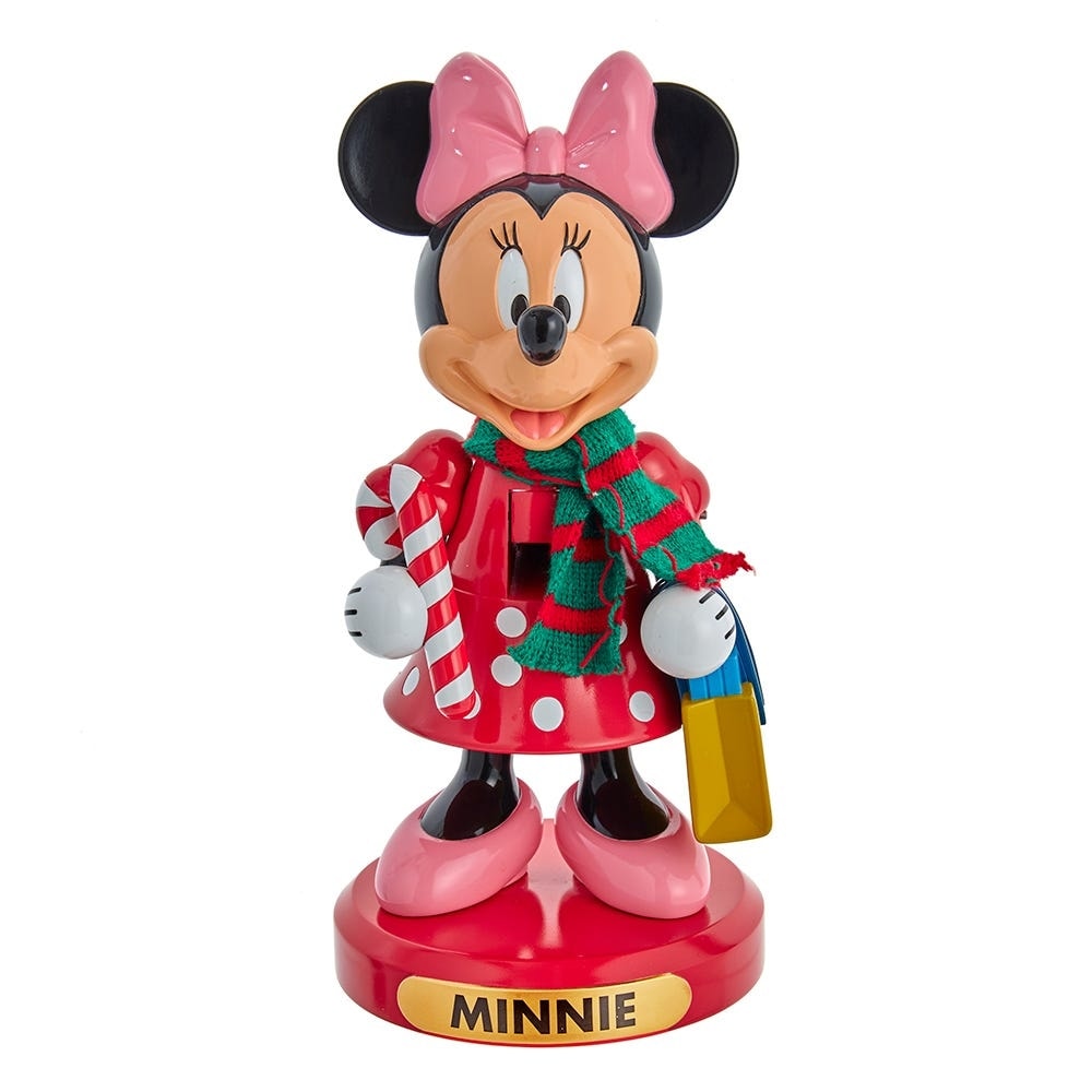 Kurt Adler Disney Minnie Mouse Marching Band Christmas Figurine Nutcracker Decor