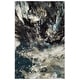 preview thumbnail 22 of 41, SAFAVIEH Glacier Keesha Modern Abstract Rug 2' 7" x 5' - Blue/Multi - Rectangle
