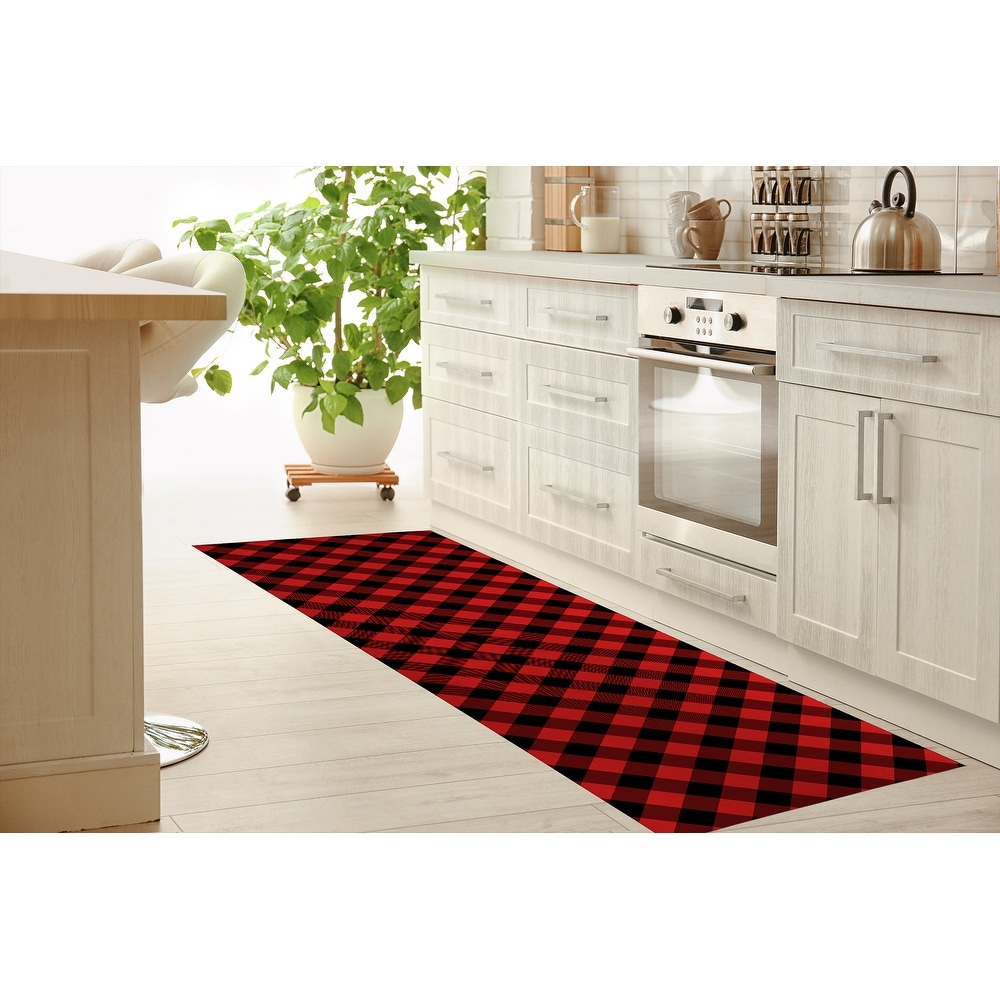 https://ak1.ostkcdn.com/images/products/is/images/direct/5d37ff2458c648a768976c371bd1c79abcb99389/DIAGONAL-BUFFALO-PLAID-RED-Kitchen-Mat-by-Kavka-Designs.jpg