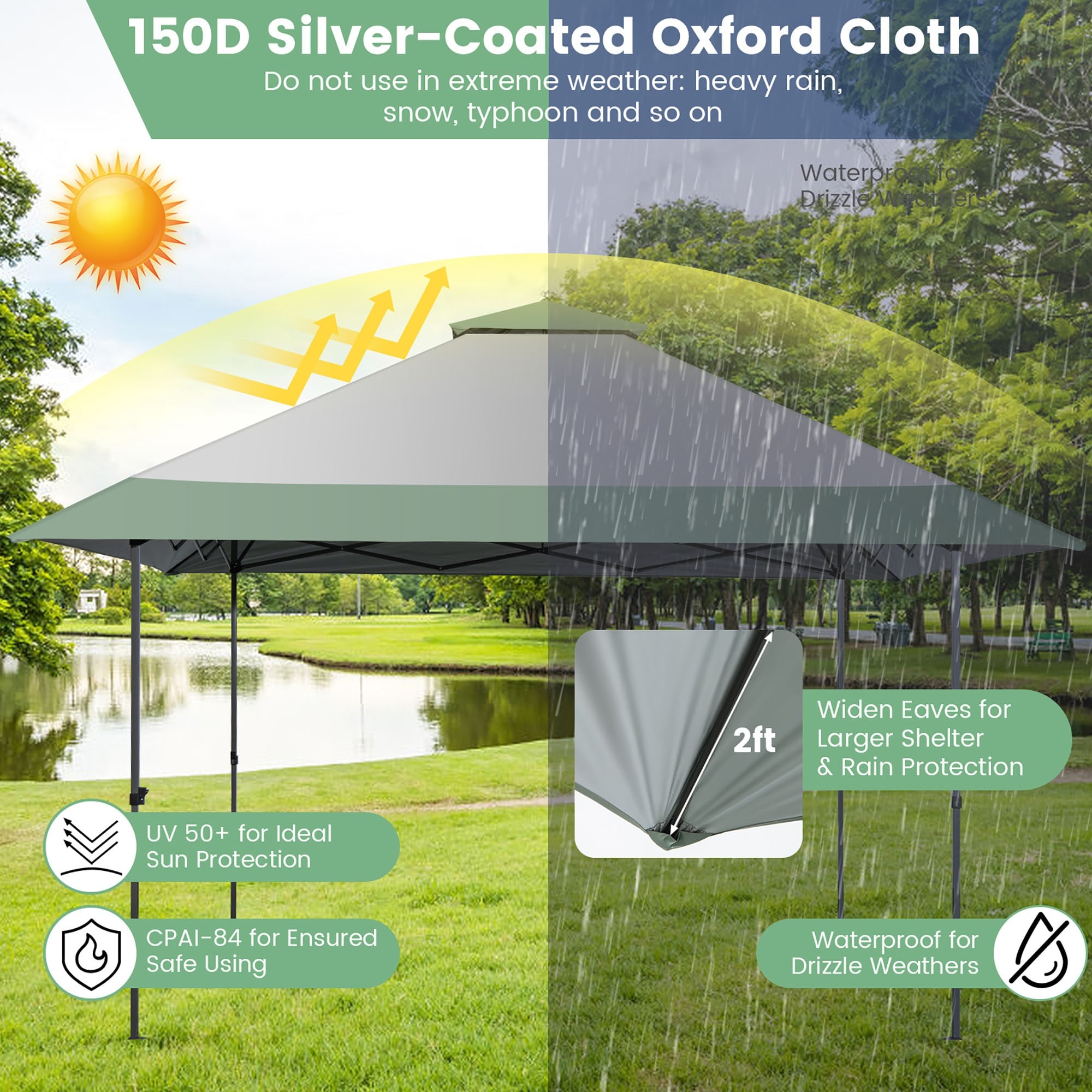 Gazebo sun shelter online