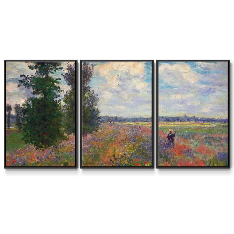 Monet - Multi Piece Framed Canvas