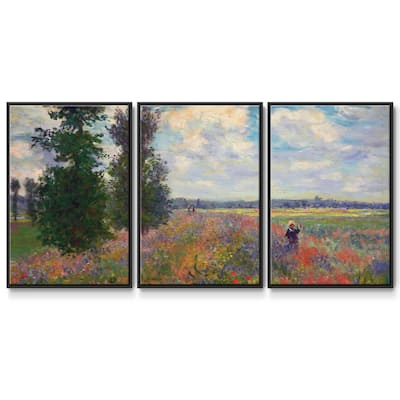 Monet - Multi Piece Framed Canvas