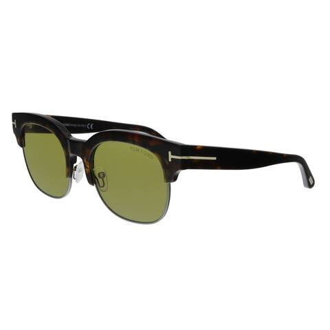 Tom Ford FT0597 52N Harry-02 Havana Retro Sunglasses - 53-20-145
