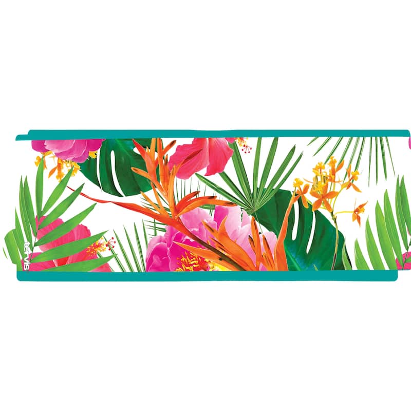 Tervis Tropical Hibiscus Photo Made in USA Double Walled Insulated Travel Tumbler, Clear - 16oz Mug