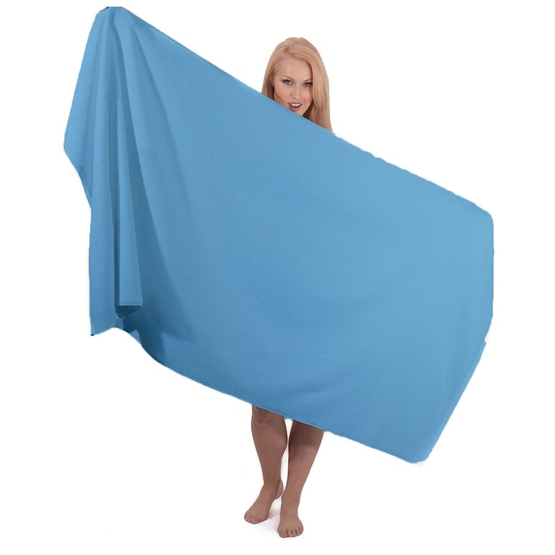 Classic Turkish Towels - Cambridge 100% Turkish Cotton Jumbo SPA Bath Sheet, Quick Dry