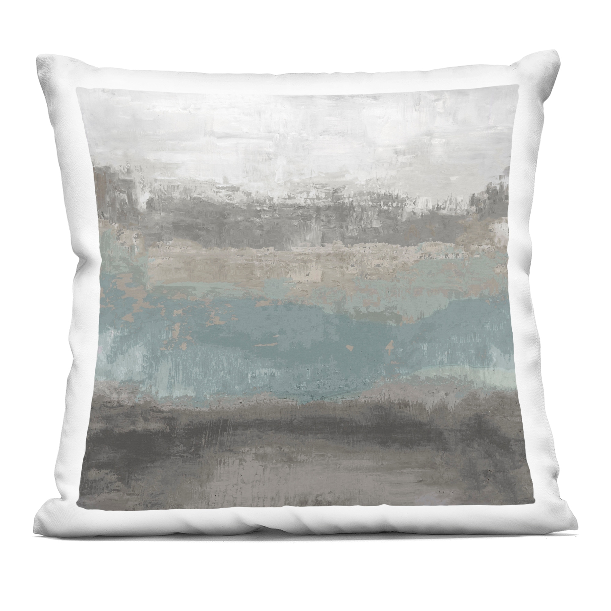 Stupell Earth And Sea Gradient Decorative Printed Throw Pillow Design by Hannah Dawson