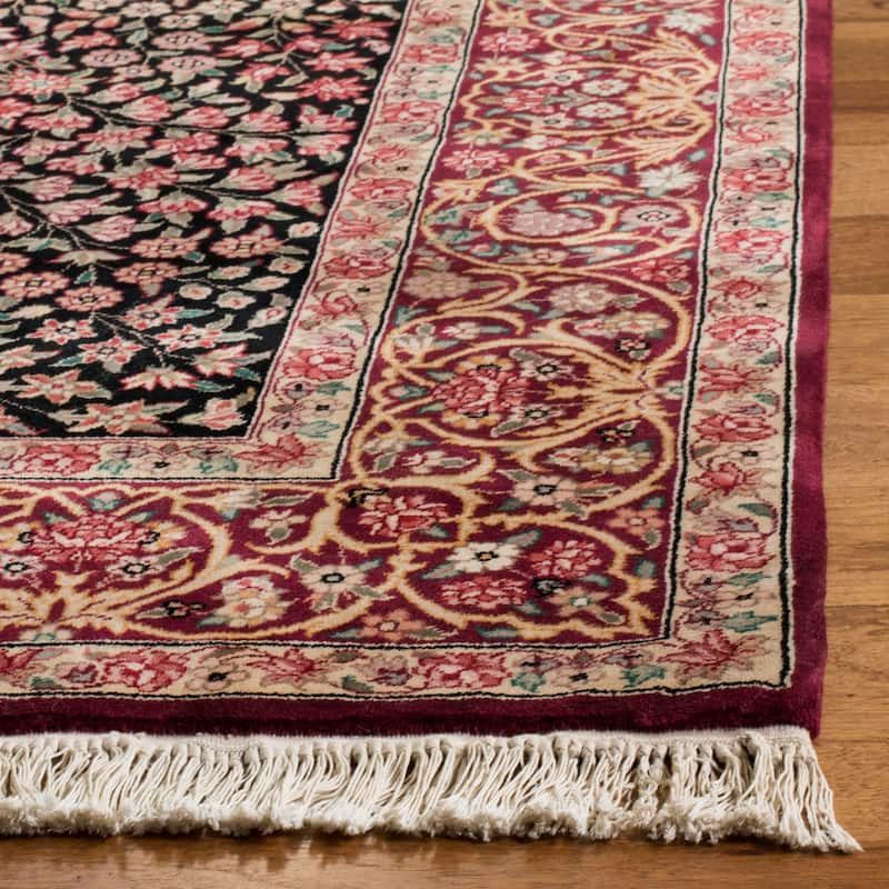 SAFAVIEH Royal Kerman Hand-Knotted Tella Traditional Wool Rug