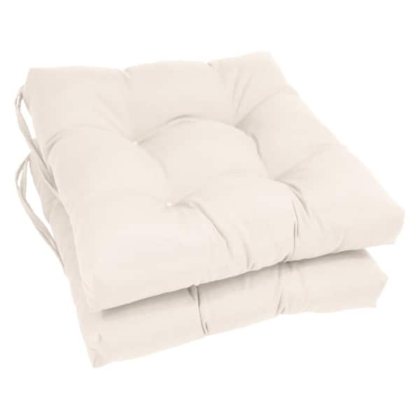 16-inch Square Indoor Chair Cushions (Set of 6) - Natural
