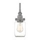 preview thumbnail 4 of 10, Quoizel Squire Galvanized Mini Pendant