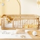 preview thumbnail 3 of 9, Wood Floor Bed Frame with Fence,Twin Size