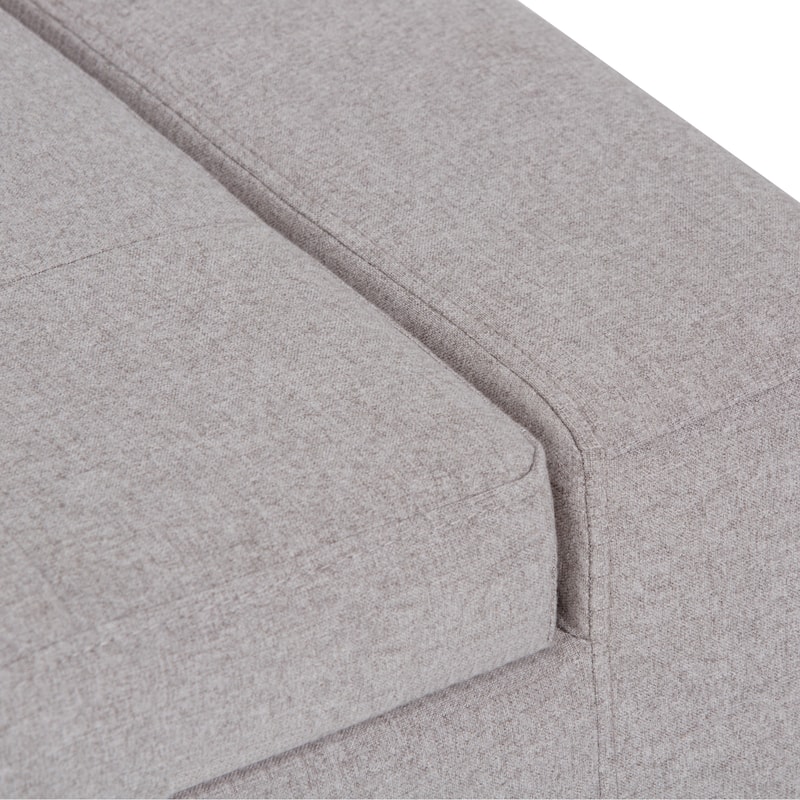 WYNDENHALL Santa Fe 51 inch Wide Contemporary Rectangle Storage Ottoman