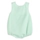 preview thumbnail 2 of 2, Classic Green Seersucker Bubble Romper