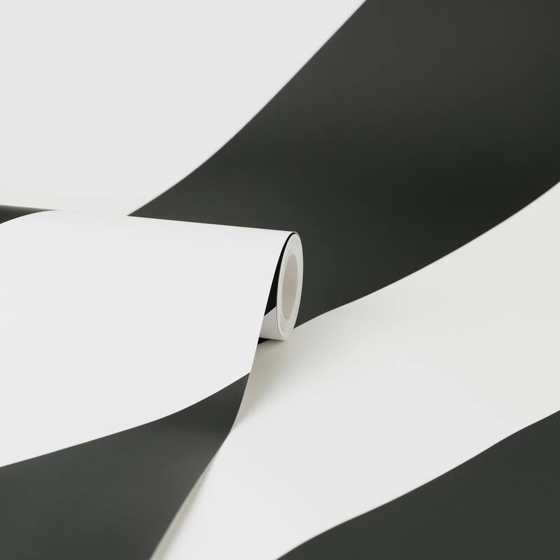 Fine Decor Zander Black Modern Diagonal Wallpaper